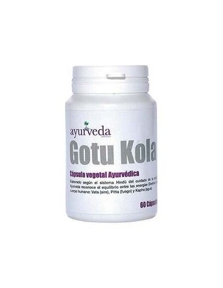Gotukola - 60 Capsulas de Ayurveda Autentico
