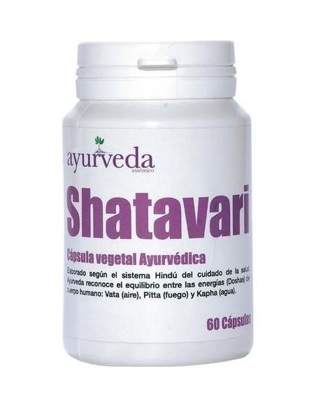 Shatavari - 60 Capsulas de Ayurveda Autentico