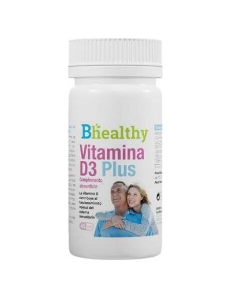 Bhealthy Vitamina D3 Plus 45Cap. de Biover