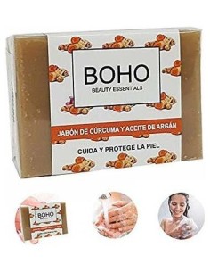 Curcuma Y Argan Jabon Pastilla 100Gr. de Boho 2