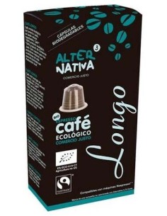 Cafe Longo 10Capsulas Cafe Biodegradable. Eco de Alternativa 3 2