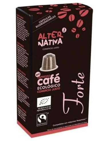 Café Forte Bio-Ft. 10Uds 5G Cápsulas de Alternativa
