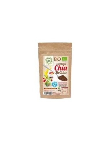 Semillas De Chía Molidas Bio 200 g  de Solnatural