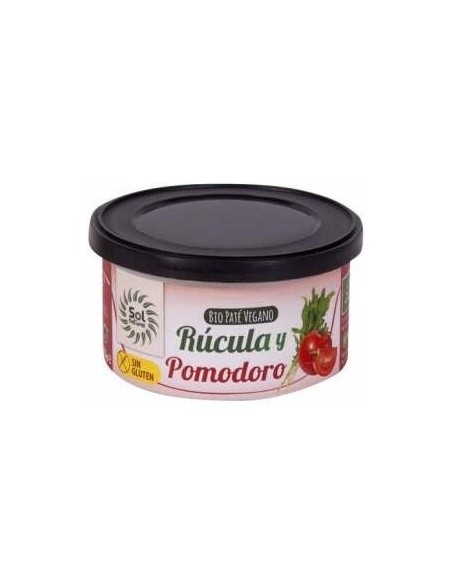 Pate De Rucula-Pomodoro 125Gr. Bio Sg Vegan de Solnatural