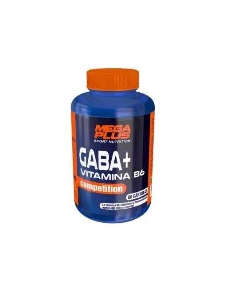 Gaba + Vit. B6 Competition 60Cap. de Mega Plus