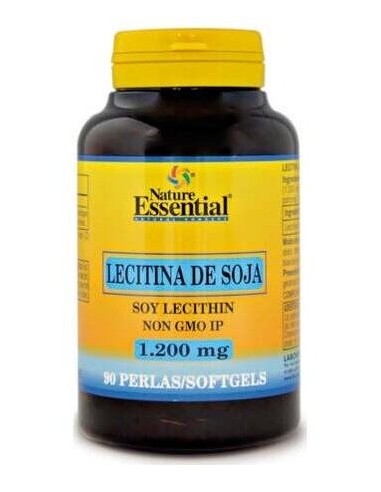 Lecitina De Soja 1200Mg. 90Perlas de Nature Essential