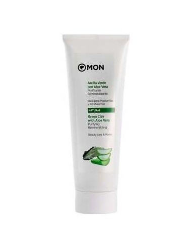 Arcilla Verde Facial Y Corporal Con Aloe Vera, 300 Ml de Mon Deconatur