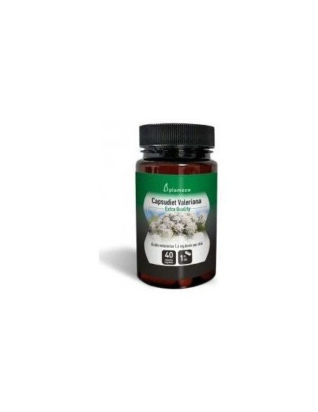 Capsudiet Valeriana 40 Cápsulas Vegetales de Plameca