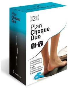 Plan Choque Dúo 20 Cápsulas Vegetales + 200 Ml de Plameca 2