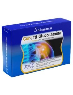 Curarti Glucosamina 60 Cápsulas Vegetales de Plameca 2