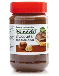 Crema De Cacao Con Avellana 375Gr. Bio de Mandole 2
