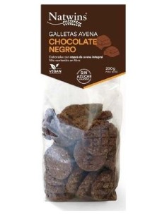 Galletas De Avena Chocolate Negro 200Gr. de Natwins 2