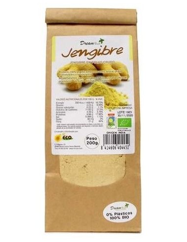 Jengibre Polvo 150+50Gr. Bio de Dream Foods