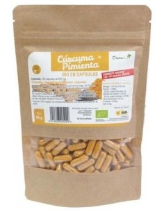 Curcuma+Pimienta 150Cap. Bio de Dream Foods 2