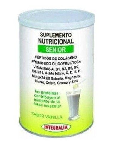 Suplemento Nutricional Vainilla 300Gr. de Integralia
