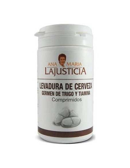 Levadura Cerveza+Germen Trigo+Tiamina B1 80Comp. de Ana Maria Lajusticia