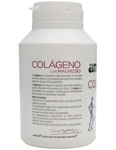 Colageno Con Magnesio 270 Comprimidos Amlsport de Ana Maria