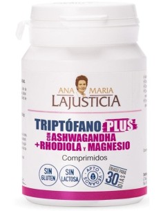 Triptofano Plus Con Ashwagandha+Rhodiola+Mg 60Comp de Ana Maria Lajusticia 2