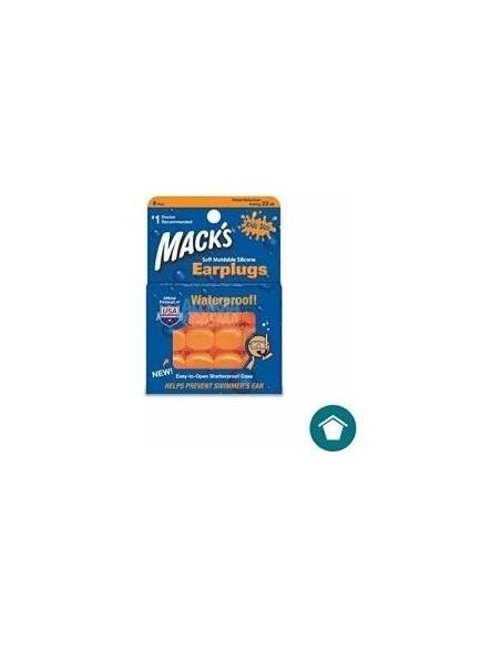 Tapon Oido Macks Silicona 12 Unidades Infantil de Mack´S