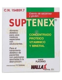 Suptenex Platano 15 Sobres de Wallax Farma 2