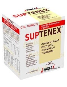 Suptenex Vainilla 15 Sobres de Wallax Farma 2