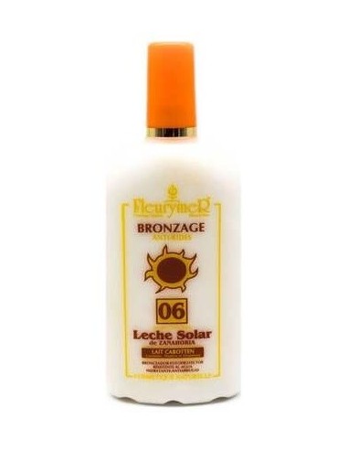 Leche Solar Zanahoria Spf-6 250Ml. de Fleurymer