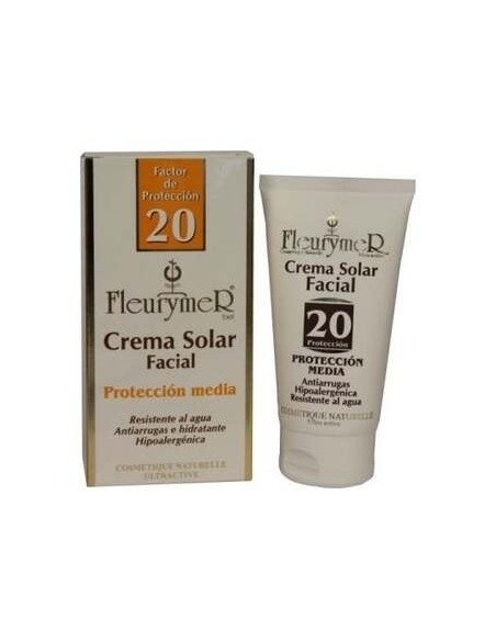 Crema Solar Facial Spf-20 Tubo 80Ml. de Fleurymer