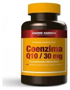 Coenzima Q10 30Mg. 60Perlas de Enzime - Sabinco 2