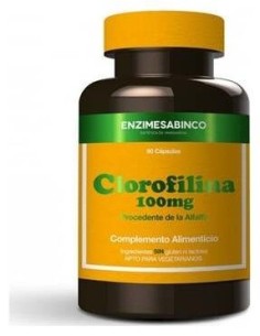 Clorofilina 100Mg. 90Cap. de Enzime - Sabinco 2