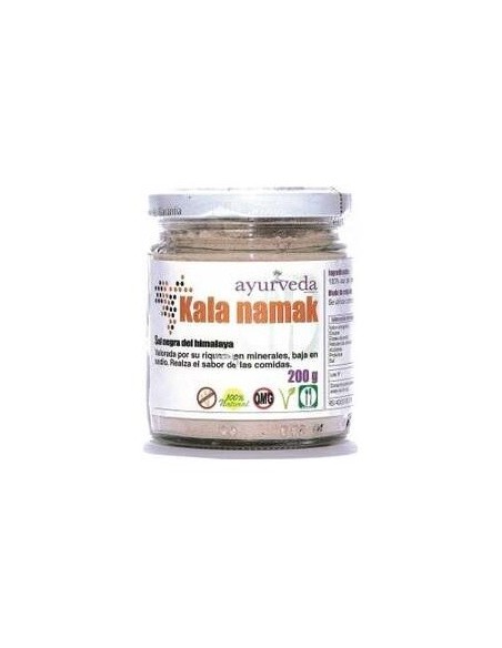 Sal Kala Namak 200 Gramos Ayurveda Autentico