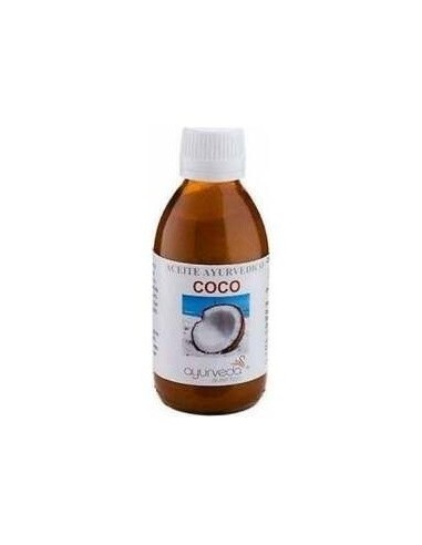 Aceite De Coco Puro 200 Mililitros Ayurveda Autentico