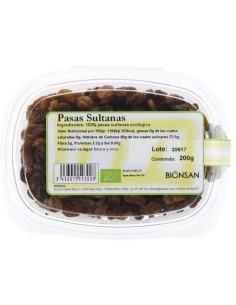 Pasas Sultanas 200Gr. Eco de Bionsan 2