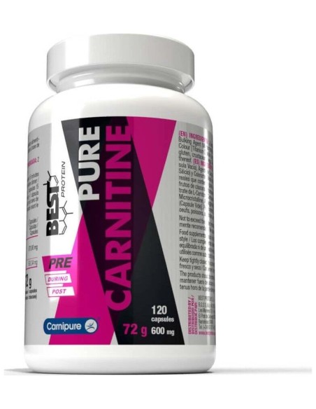 Pure Carnitine 120Cap. de Best Protein