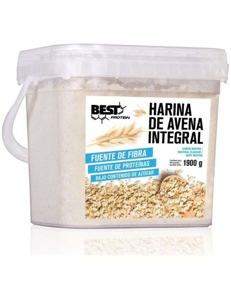 Harina De Avena Integral Vainilla 1900Gr. de Best Protein