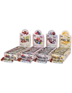 Pro 36 Barrita Proteica 36% Vainilla-Avellana 24Udsx35 Gr de Best Protein 2