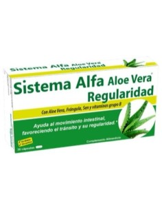 Sistema Alfa Aloe Vera Regularidad 30Cap. de Pharma Otc 2