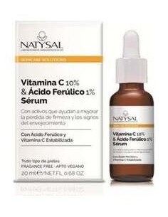 Sérum Vitamina C 10% & Ácido Ferúlico 1% + Phloretin 20 ml. de Natysal 2