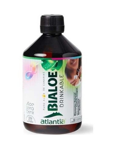 Bialoe Jugo De Aloe Vera Puro 500Ml. Eco de Atlantia