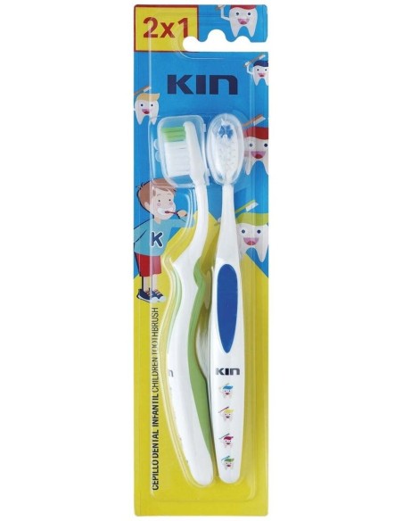 Cepillo Dental Kin Infantil + 3 Años 2X1 de Kin