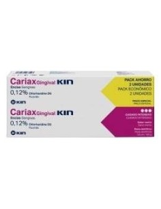 Cariax Gingival Encias Pack Pasta Dental 125Ml 2Ud de Kin 2