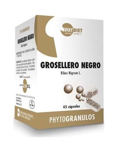 Grosellero Negro Phytogranulos 45Caps. de Waydiet Natural Products