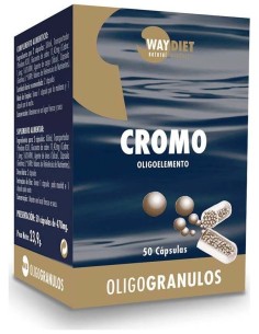 Cromo Oligogranulos 50Caps. de Waydiet Natural Products 2