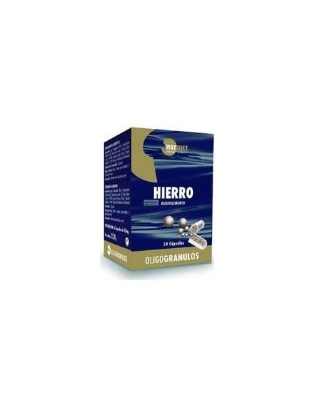 Hierro Oligogranulos 50Caps. de Waydiet Natural Products