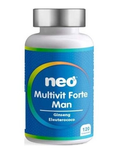 Multivit Forte Man Ginseng Eleuterococo 120Comp. de Neo