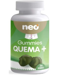 Quema+ Gummies 36Gominolas. de Neo 2
