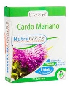 Cardo Mariano 30 Capsulas Nutrabasicos Drasanvi 2