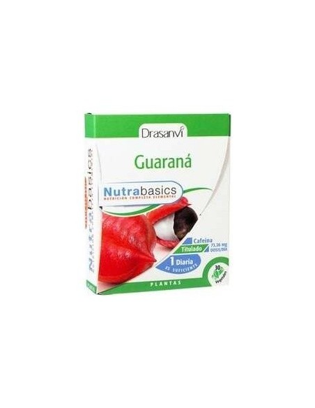 Guarana 30 Capsulas Nutrabasicos Drasanvi