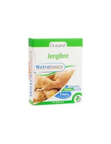 Jengibre 30 Capsulas Nutrabasicos Drasanvi