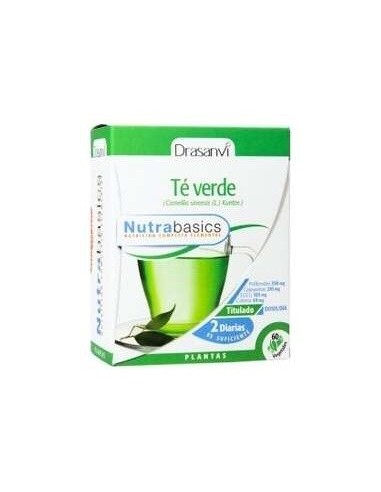 Te Verde 60 Capsulas Nutrabasicos Drasanvi