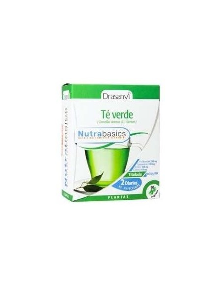 Te Verde 60 Capsulas Nutrabasicos Drasanvi
